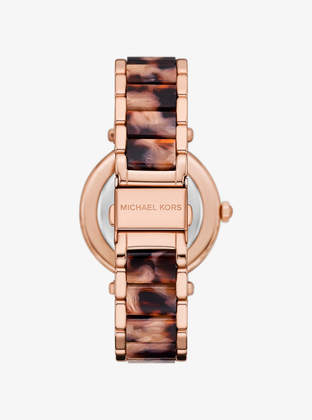 Parker Pavé Rose Gold-Tone and Acetate Watch