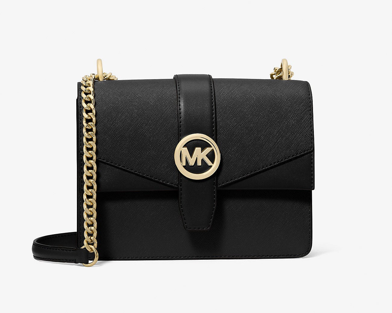 Greenwich Small Saffiano Leather Crossbody Bag