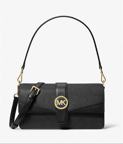 Greenwich Medium Saffiano Leather Shoulder Bag