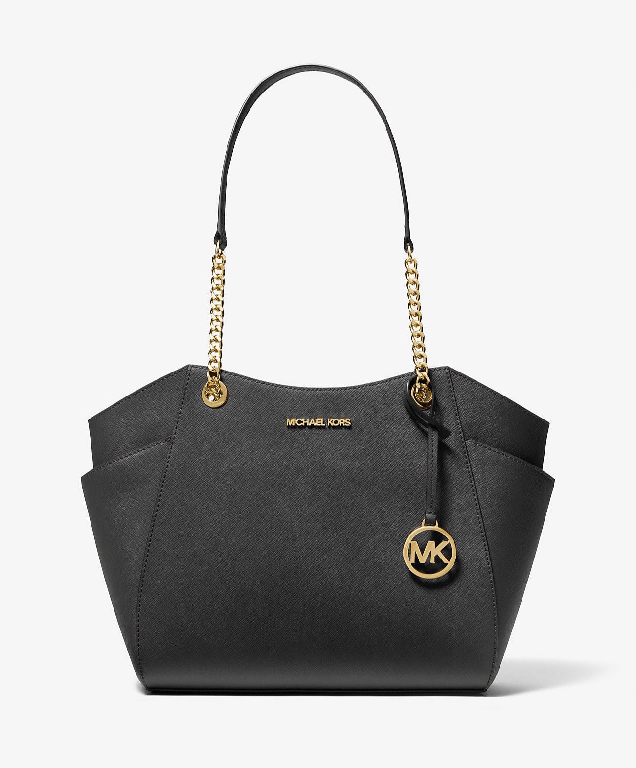 Jet Set Large Saffiano Leather Shoulder Bag