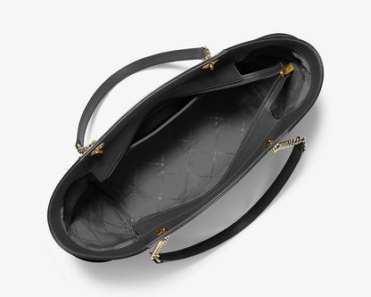 Jet Set Large Saffiano Leather Shoulder Bag