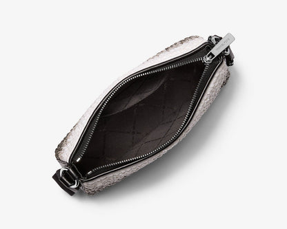 Jet Set Small Ombré Straw Crossbody Bag with Case for Apple Airpods Pro