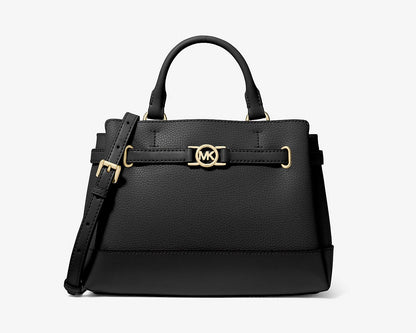 Reed Small Pebbled Leather Satchel