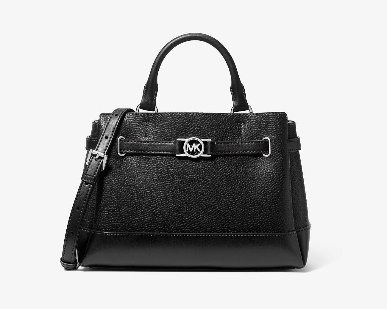 Reed Small Pebbled Leather Satchel