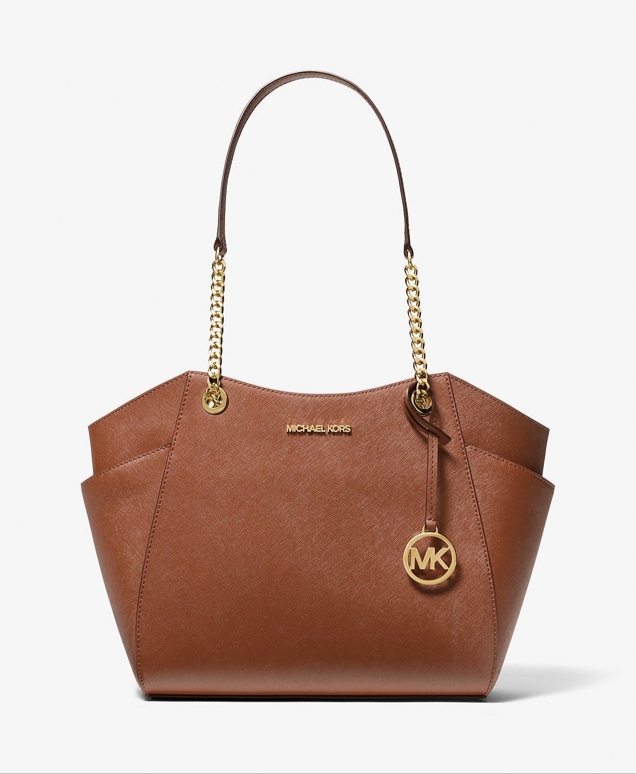 Jet Set Large Saffiano Leather Shoulder Bag