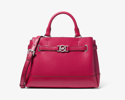 Reed Small Pebbled Leather Satchel