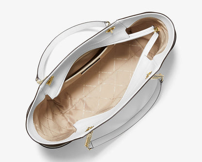 Jet Set Large Saffiano Leather Shoulder Bag