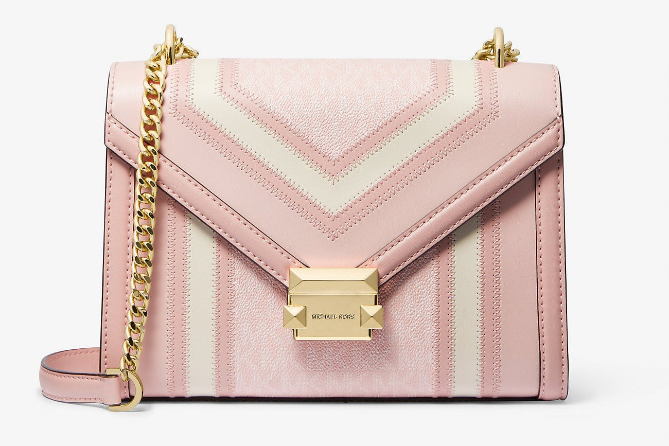 Whitney Medium Color-Block Shoulder Bag