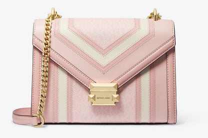 Whitney Medium Color-Block Shoulder Bag
