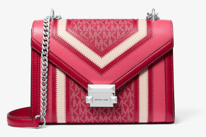 Whitney Medium Color-Block Shoulder Bag