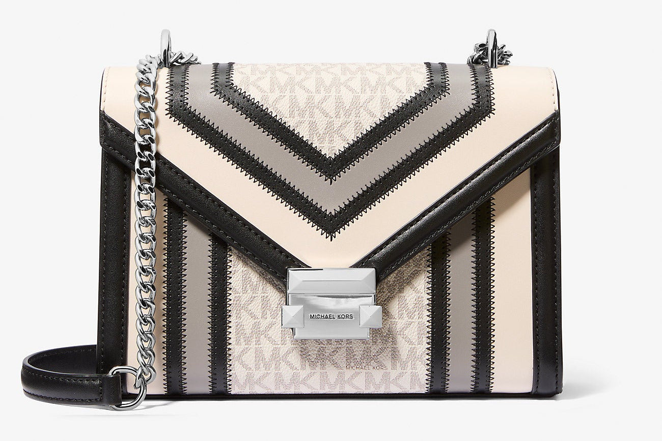 Whitney Medium Color-Block Shoulder Bag