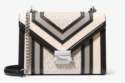 Whitney Medium Color-Block Shoulder Bag